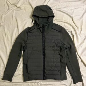 Adidas Men’s Large Zip up Hoodie Jacket NWOT Forest Green